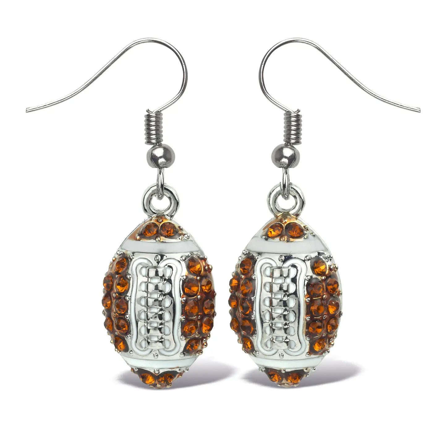 Earrings Sparkling Football CG