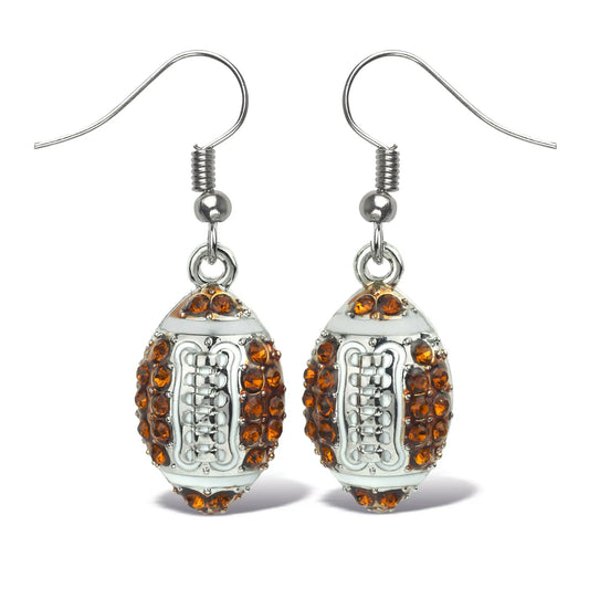 Earrings Sparkling Football CG
