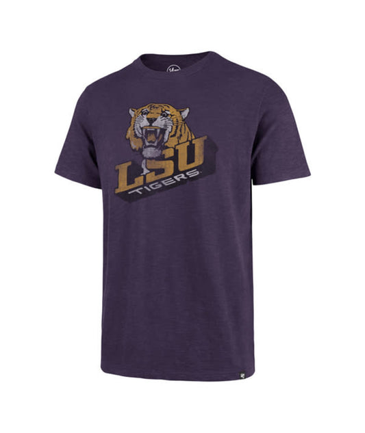 LSU Tigers T-shirt  Vintage Grit 47 Brand Tigerhead