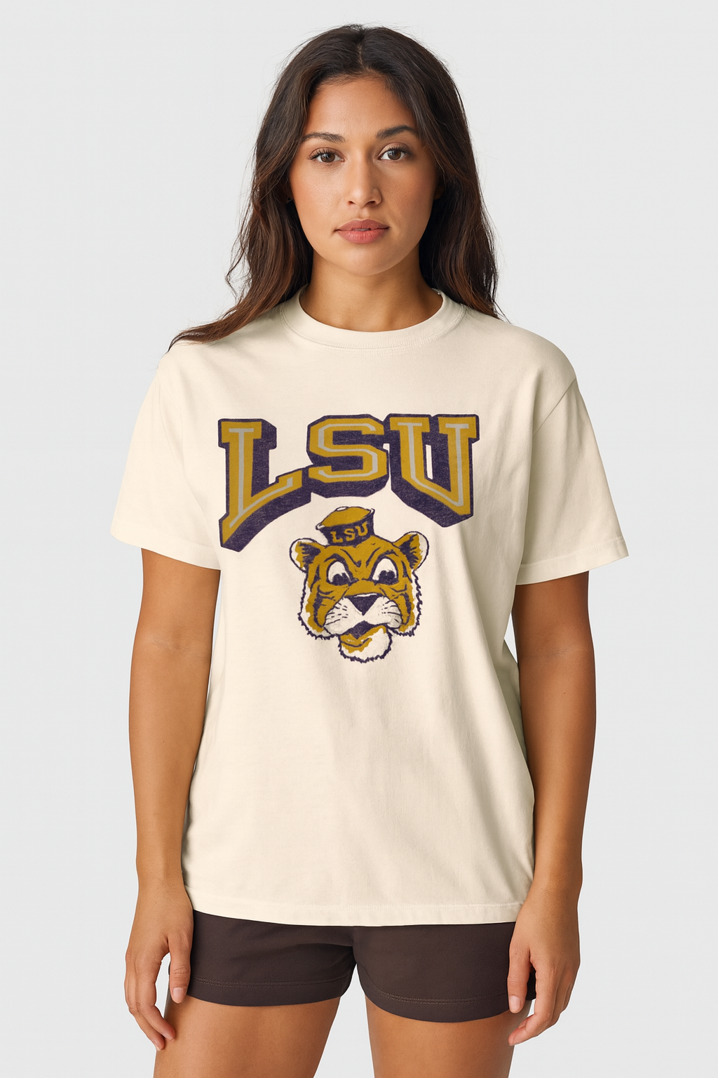 LSU Tigers Women's Sandstone Spencer Frankie T-Shirt