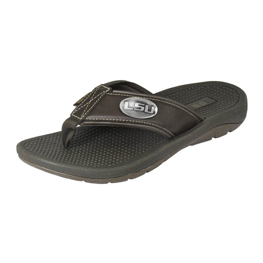 LSU Tigers Men's Flip Flop Sandals