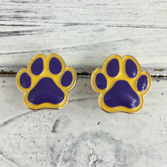 Earrings Paw Post PG Songlily