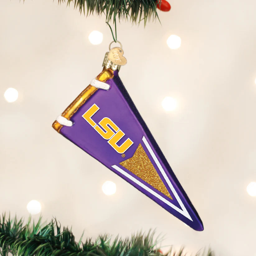 Ornament LSU Pennant