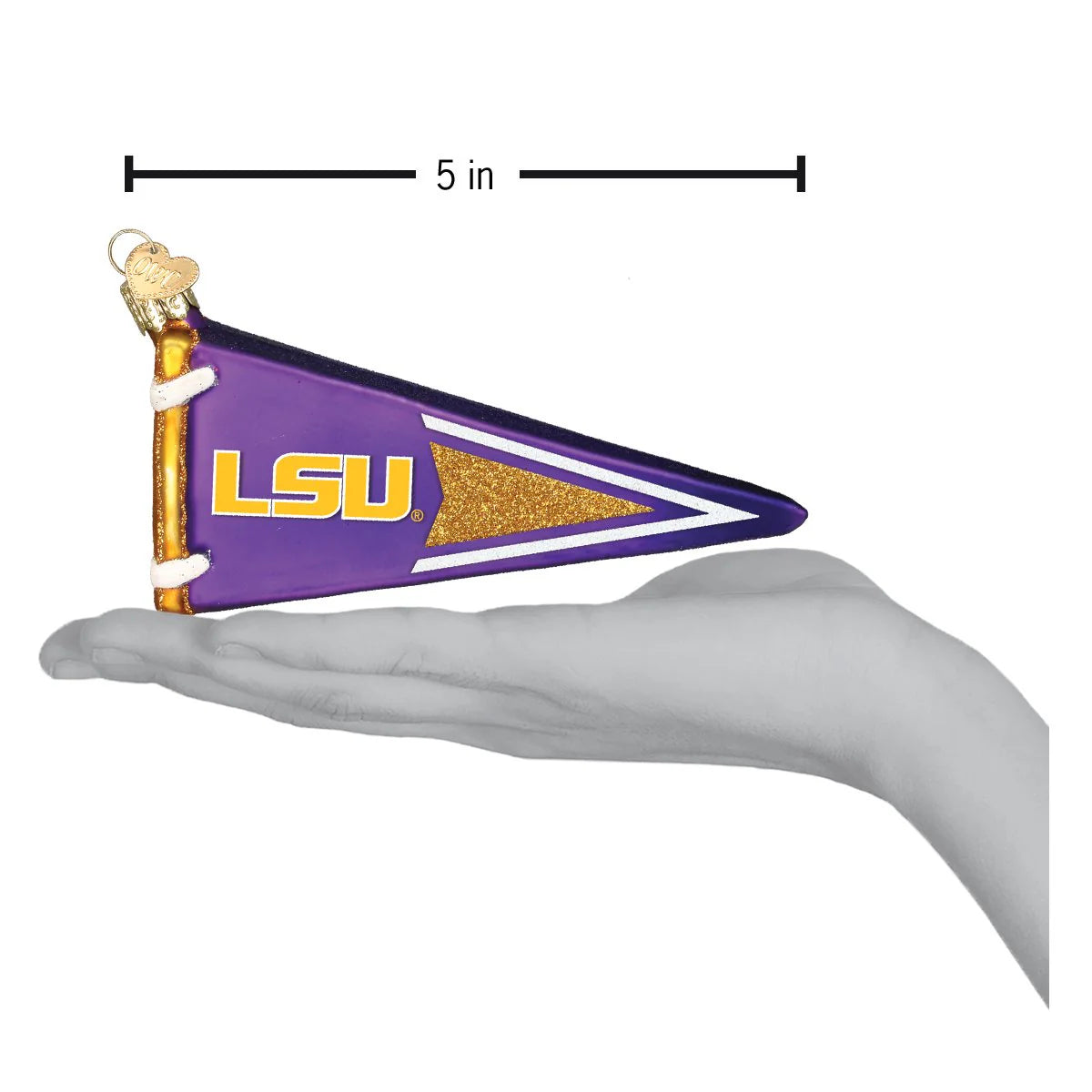 Ornament LSU Pennant