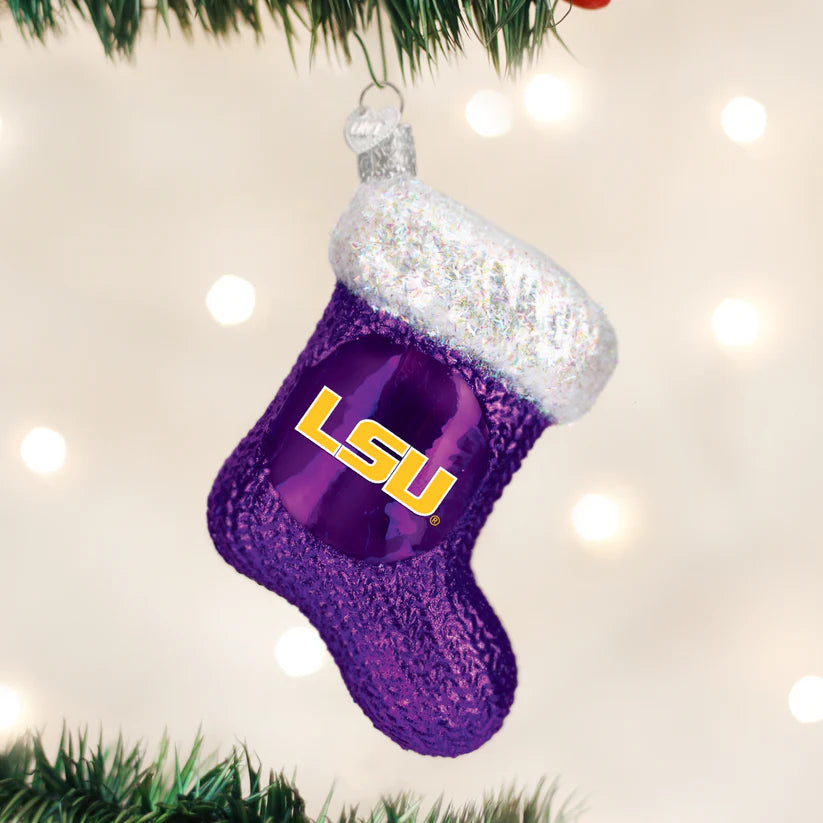 Ornament LSU Stocking