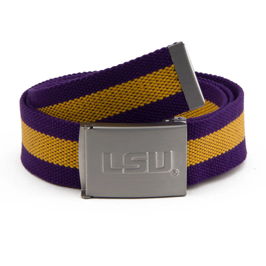 LSU Tigers Fabric Belt