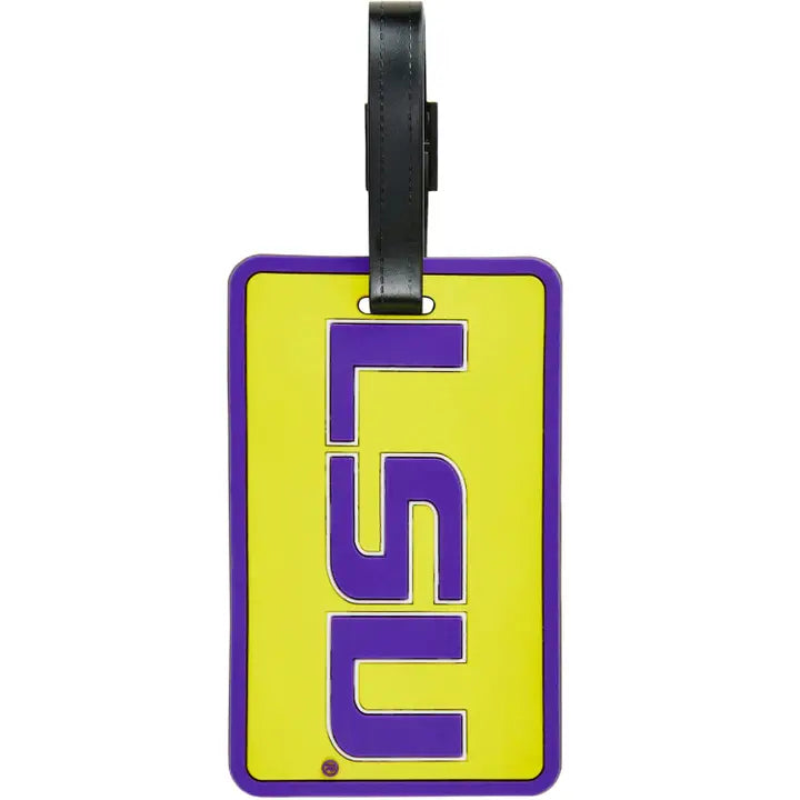 LSU Tigers Luggage Tag Soft Aminco
