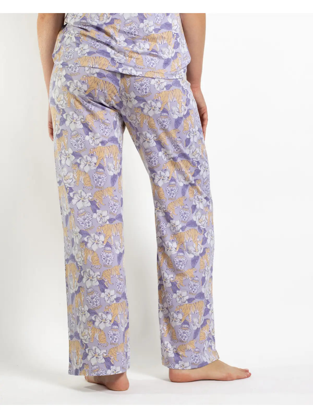 Women's Chinoiserie Tiger Sleep Pants