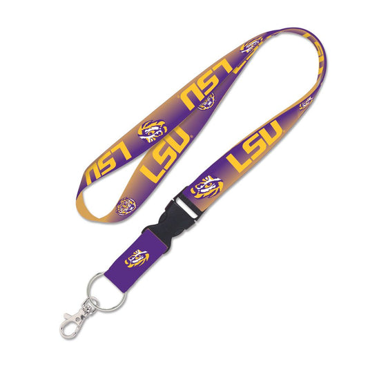LSU Tigers Lanyard with Detachable Buckle