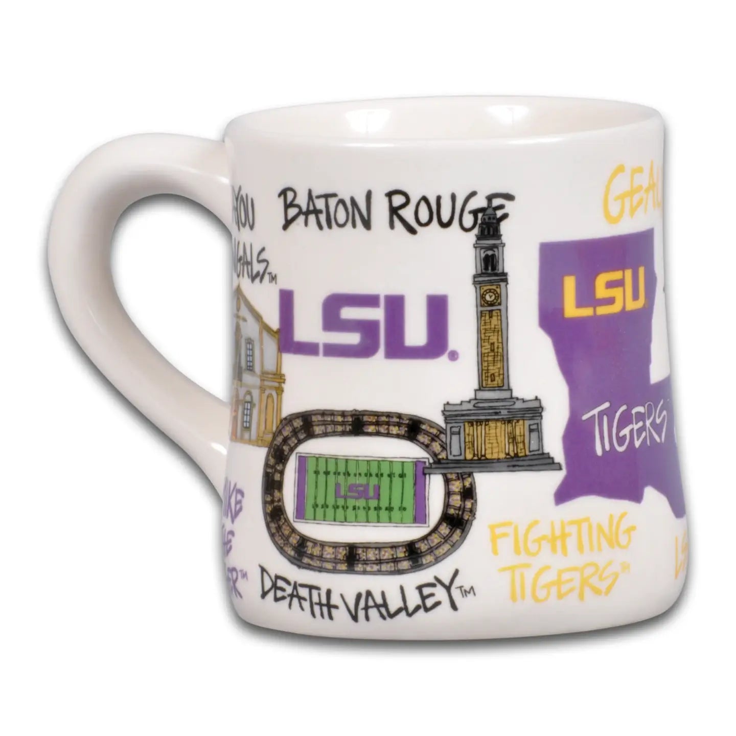 LSU Tigers Icon Mug