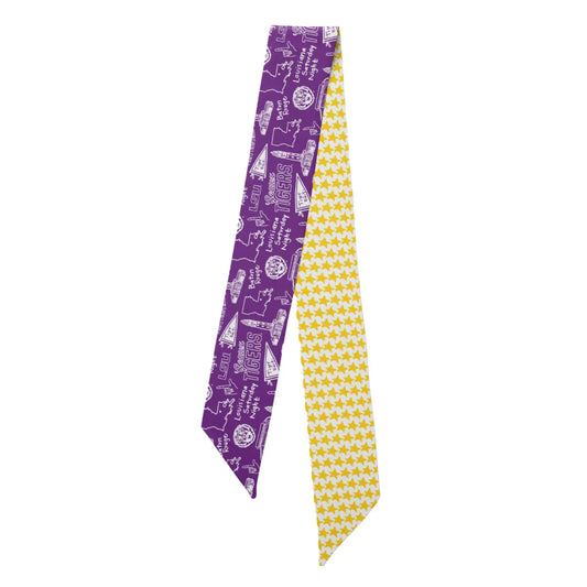LSU Tigers Scarf Sideline Purple & Gold