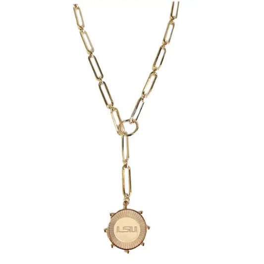 LSU Tigers Gouda Necklace