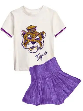 LSU Tiger Retro Cartoon Mike T-Shirt