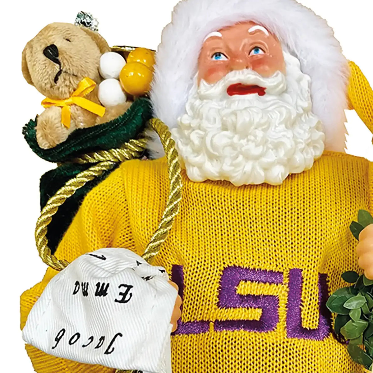 Louisiana Proud Santa  12"