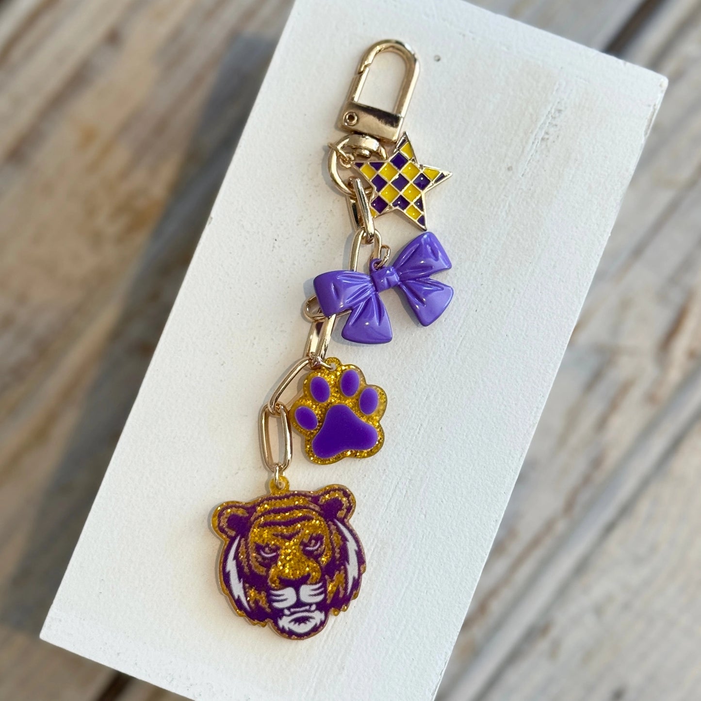 Charm LSU Tigers Bag Gameday