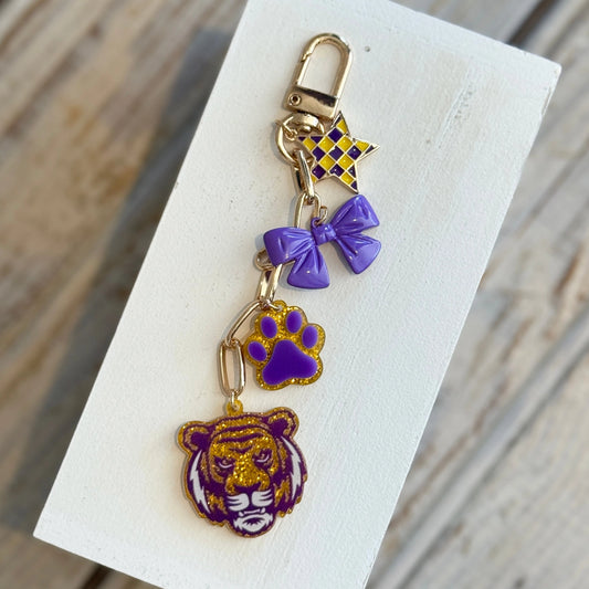 Charm LSU Tigers Bag Gameday