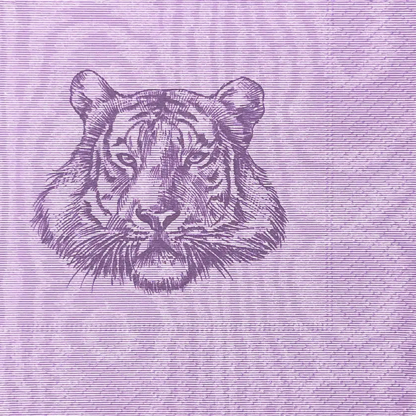 Cocktail Napkins Set Purple