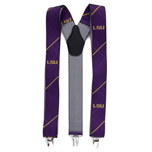 LSU Tigers Suspenders Oxford