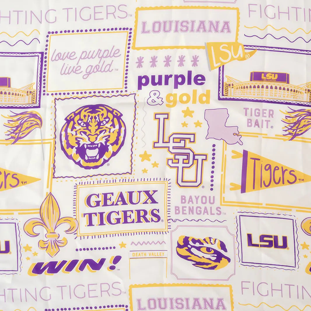 LSU Tigers Silk Scarf