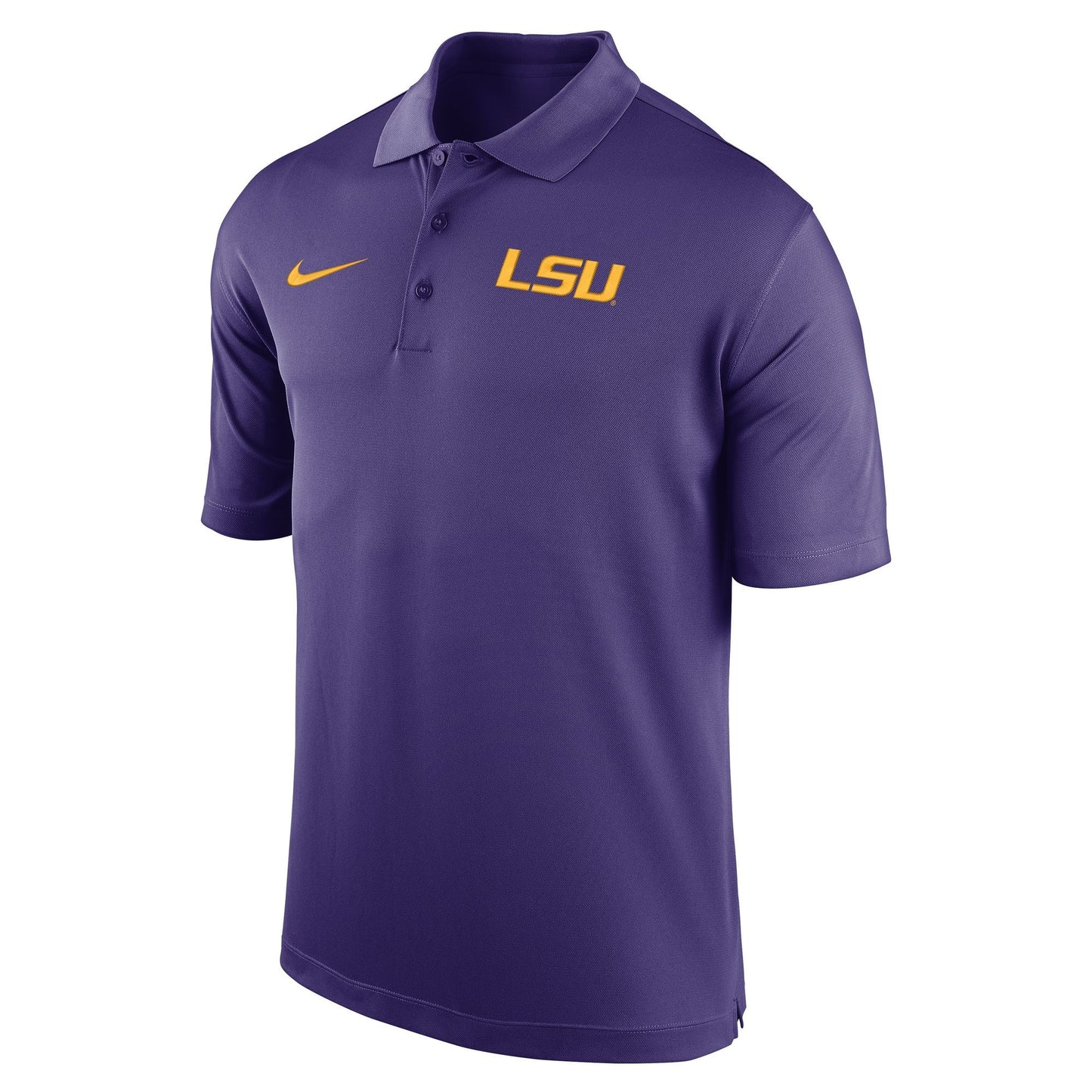 LSU Tigers Nike Men's Polo College Dri-fit