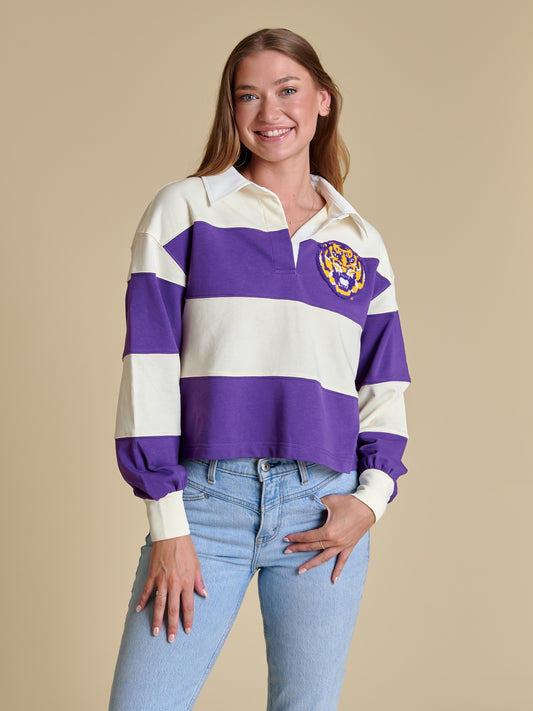 Women's Long-Sleeve Rugby Top