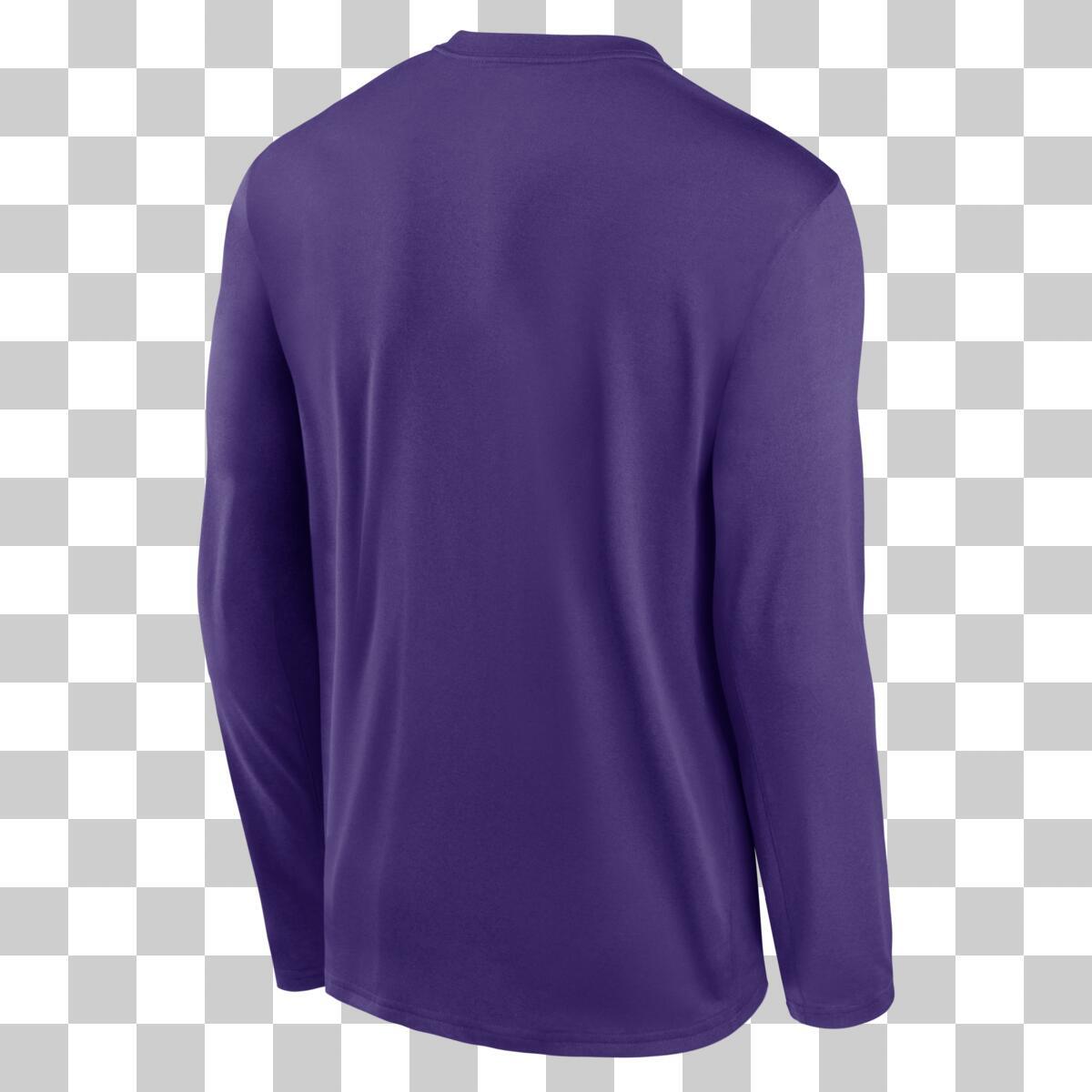 LSU Tigers Nike Men's Practice Long-Sleeve T-Shirt 2024