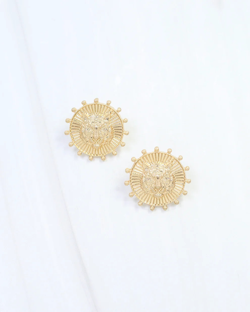 Earrings Carmen Core Tigers Worn Gold