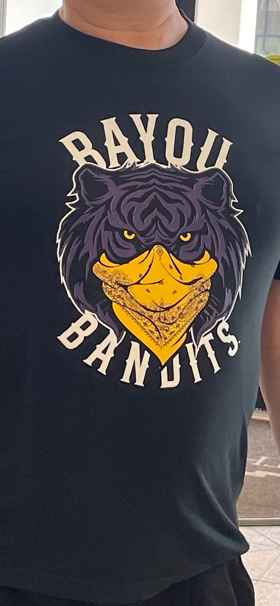 LSU Tigers Men's Bayou Bandit T-Shirt