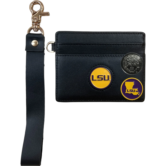 LSU Tigers Women's Wristlet Icon Wallet