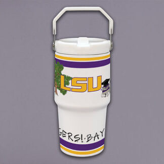 LSu Tigers Flip 20oz Tumbler