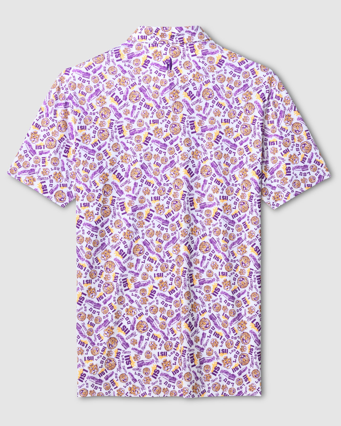 LSU Tigers Men's Polo Johnnie O Galvin Vault F26
