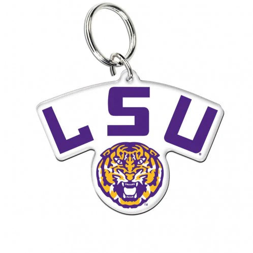 LSU Tigers Key Chain Helmet Logo