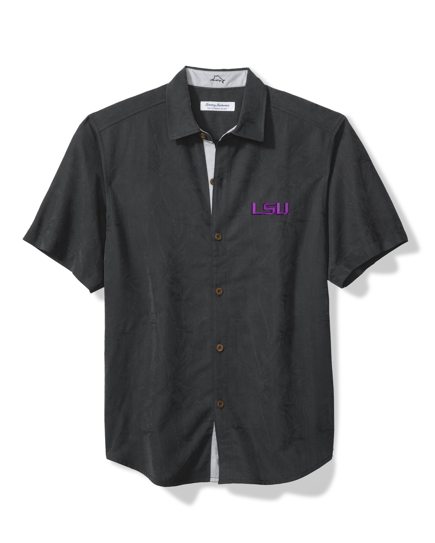 LSU Tigers Men's Shirt Sport Palm Vista