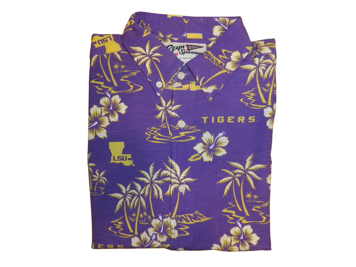LSU Gameday Performance Button Front KEKAI