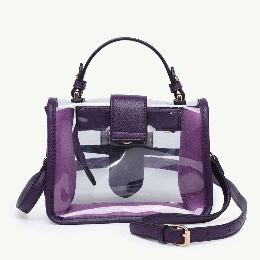 Bag Toni Clear Flap-over Crossbody