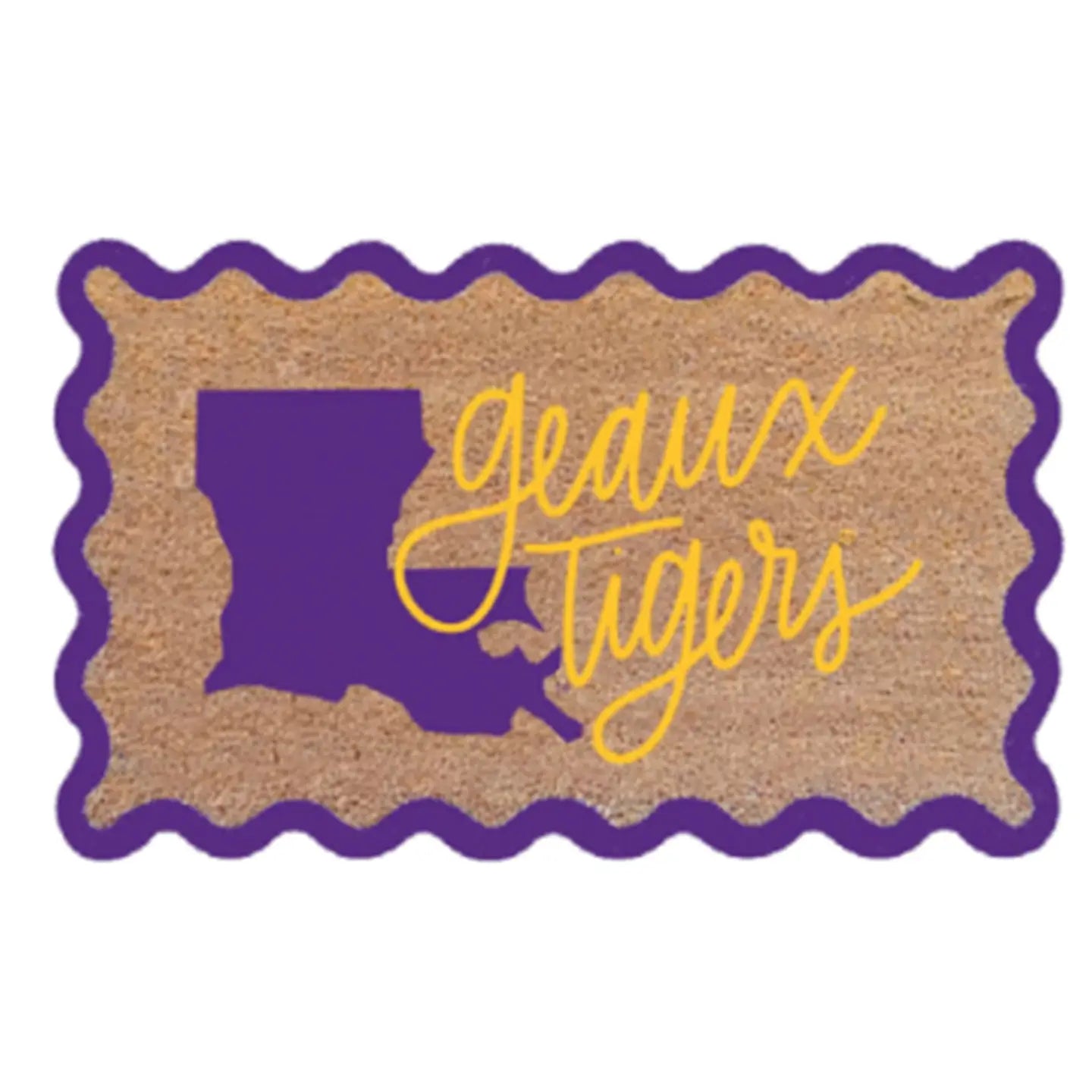 LSU Tigers Door Matt Geaux Tigers