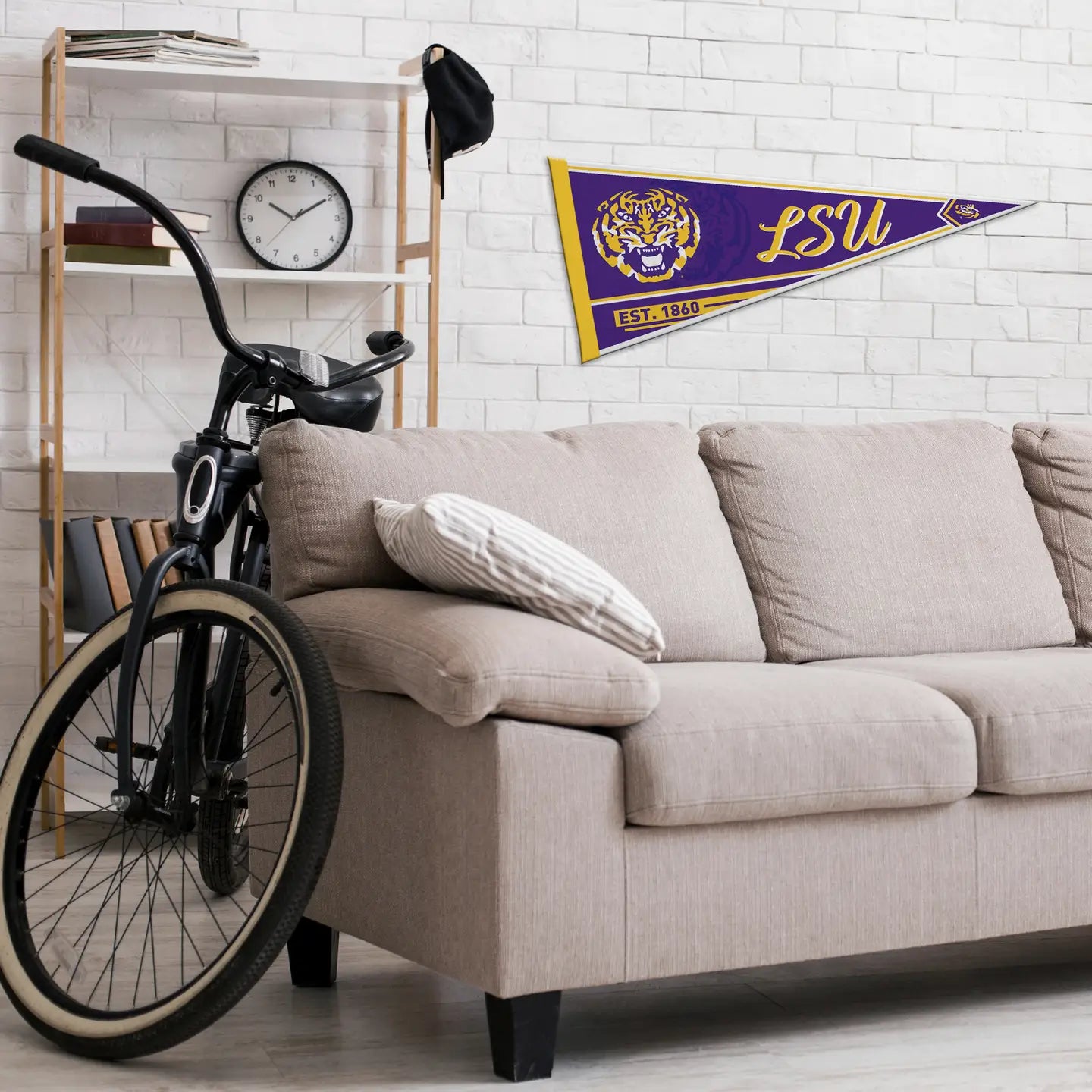LSU Tigers Pennant Classic felt