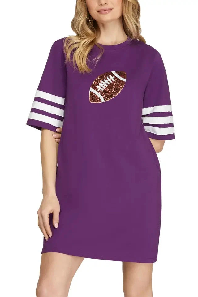 Dress Gameday Half Sleeve Knit