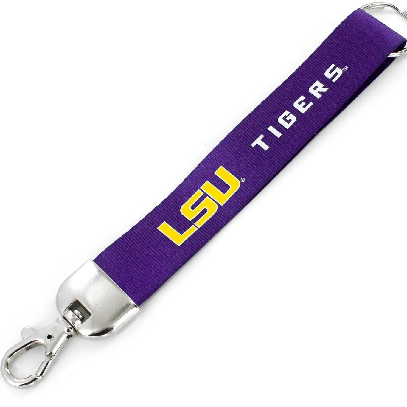 LSU Tigers Keychain Deluxe Wristlit