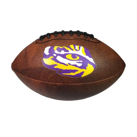 LSU Tigers Mini Football Logo Color 8'