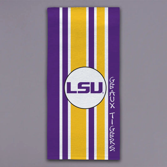 LSU Tigers Stripe Hand Towel