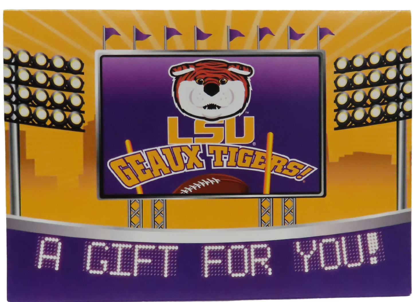 LSU Tigers Gift Card Holder