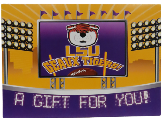 LSU Tigers Gift Card Holder