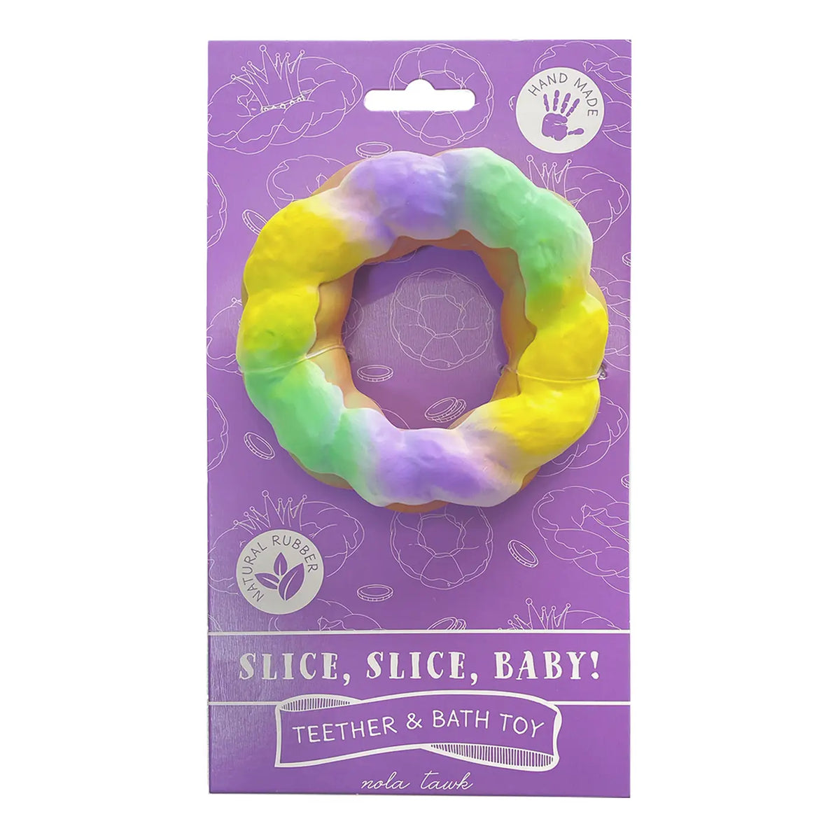 Baby KIng Cake and Teether Bath Toy