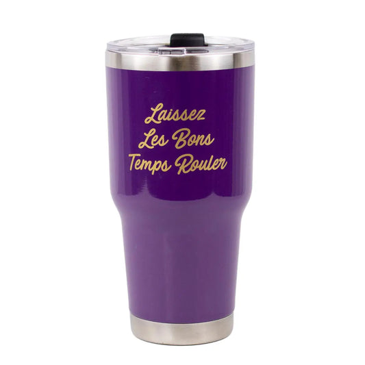 Tumbler Laissez  Les Bons Temps Rouler 30oz