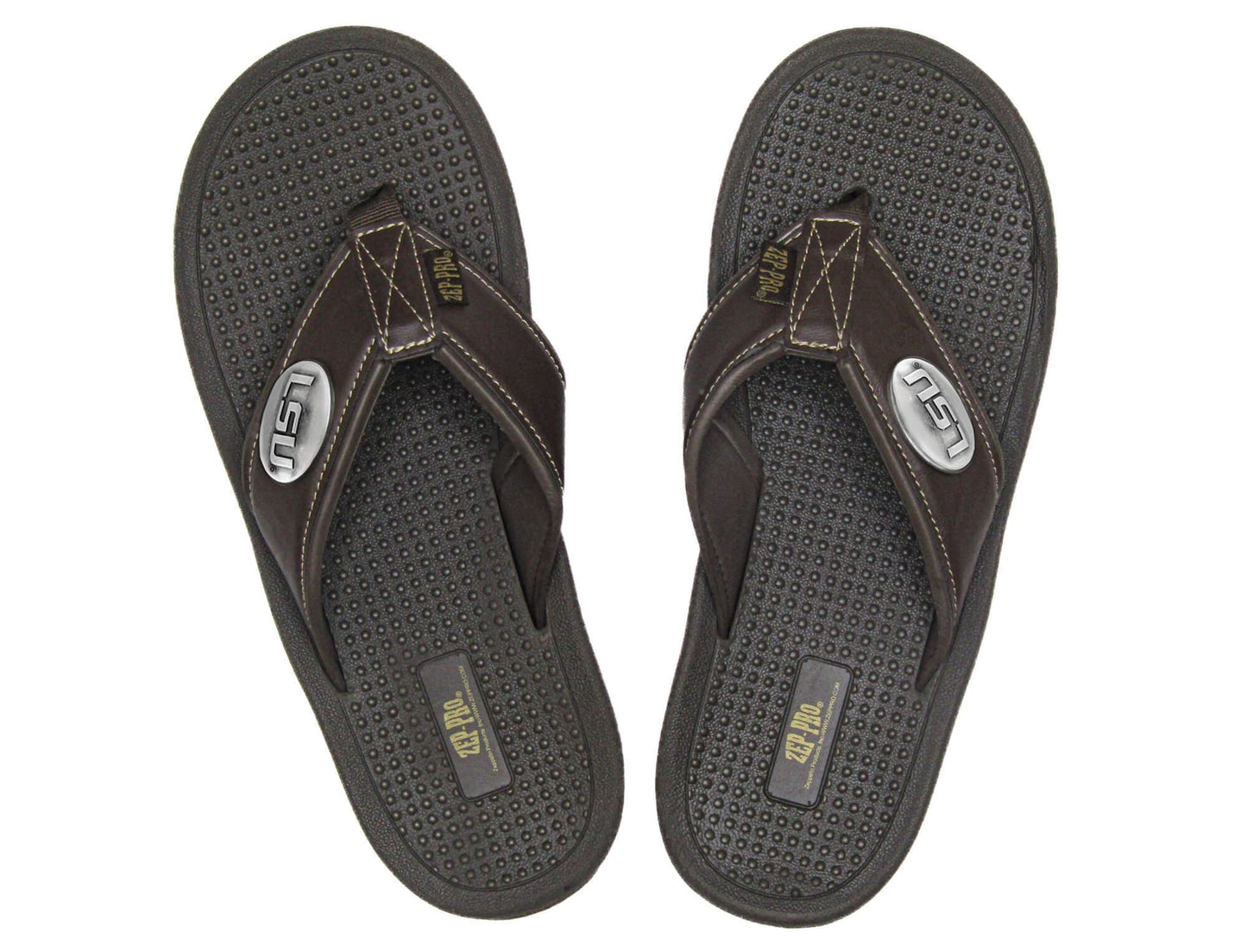 LSU Tigers Men's Flip Flop Sandals