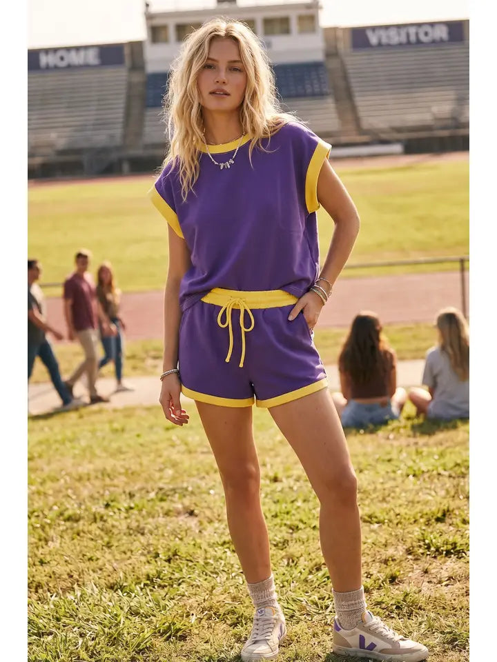 Women's Scuba Contrast Gameday Purple & Gold Set