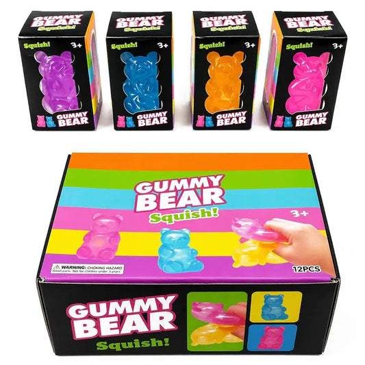 Squishy Gummy Bear Stress Relief Toy