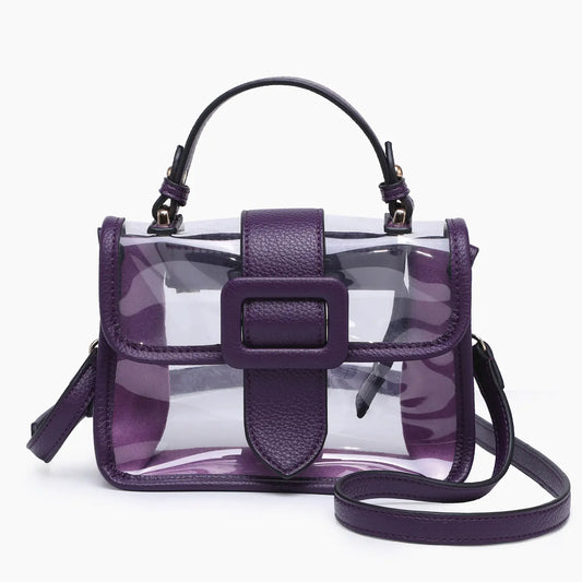 Bag Toni Clear Flap-over Crossbody