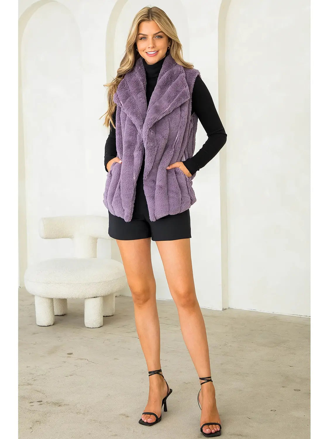 Women's Plush Vest